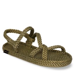 Bohonomad Sandále Bohonomad Mykonos MYK.0011.WRS Khaki