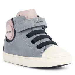 Geox Sneakersy Geox B Gisli Girl B361MD 0MEFU C0502 Grey/Pink