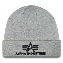 Alpha Industries Mössa Alpha Industries 3D Beanie 168910 Grey Heather 17