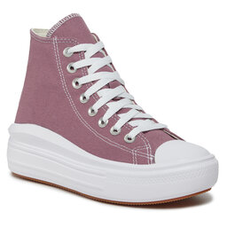 Converse Plátěnky Converse Chuck Taylor All Star Move A05477C Lavender/Tan