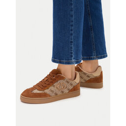 Guess Sneakers Guess FLTJAC LEA12 Braun