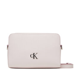 Calvin Klein Jeans Дамска чанта Calvin Klein Jeans Minimal Monogram Ew Camera Bag LV04K3162G Екрю