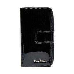 Pierre Cardin Μεγάλο Πορτοφόλι Γυναικείο Pierre Cardin 07 SHINY 116 Μαύρο