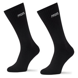 PROSTO. Set de 2 perechi de șosete lungi pentru bărbați PROSTO. KLASYK Fronte 3012 Black