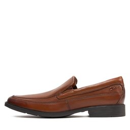 

Туфлі Clarks Tilden Free 261300987 Dark Tan Leather, Коричневий