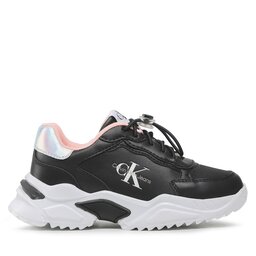 

Снікерcи Calvin Klein Jeans Loc Cut Lace-Up Sneaker V3A9-80263-0328 Black/Silver X506, Чорний