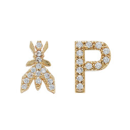 Patrizia Pepe Σκουλαρίκια Patrizia Pepe 8J1056/M009 FE35 Χρυσό