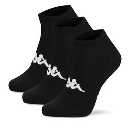 Kappa Calcetines cortos Kappa Z4441 AW24 (3-PACK) Negro