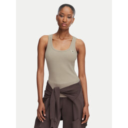 Guess Guess Top V4YP06 K8RT2 Beige Slim Fit