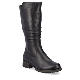 Rieker Kozačky Rieker Z9563-00 Schwarz / Schwarz 00