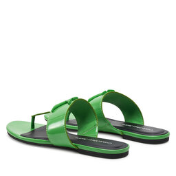 

В'єтнамки Calvin Klein Jeans Flat Sandal Slide Toepost Mg Met YW0YW01342 Classic Green 0IA, Зелений