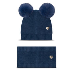 Guess Set căciulă și fular tip guler Guess A4BZ01 Z2QP0 Albastru