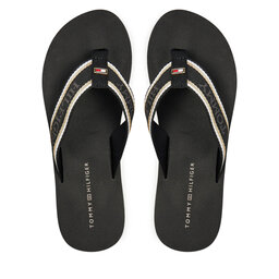 Tommy Hilfiger Flip-flops Tommy Hilfiger Im Hilfiger Beach Sandal FW0FW08015 Fekete