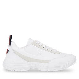 

Снікерcи Tommy Hilfiger Elevated Global Stripes Runner FW0FW07607 White YBR, Білий
