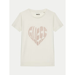 Guess Guess Majica J5RI46 J1314 Écru Regular Fit