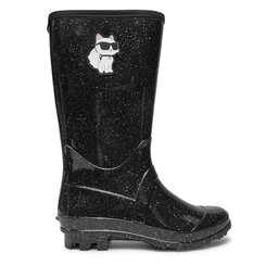 Karl Lagerfeld Kids Gumáky Karl Lagerfeld Kids Z30311 M Čierna