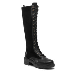 Baldowski Botas de equitación Baldowski D04002-AFRO-001 Skóra Czarna/Zamsz Czarny