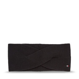 Tommy Hilfiger Cinta para el pelo Tommy Hilfiger Essential Flag Headband AW0AW15312 Black BDS