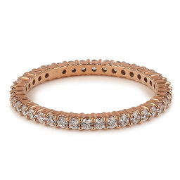 

Кільце Swarovski Vittore Ring 5656301 Cry/Ros, Срібний