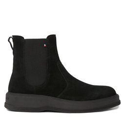 

Челсі Tommy Hilfiger Th Everyday Core Suede Chelsea FM0FM04659 Black BDS, Чорний