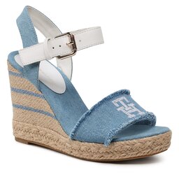 Tommy Hilfiger Espadrillos Tommy Hilfiger Wedge Sandal FW0FW07079 Denim 0G1