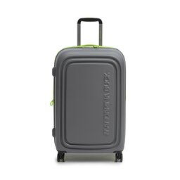 Mandarina Duck Vidutinio Dydžio Kietas Lagaminas Mandarina Duck Logoduck+ P10SZV32A19 Grey/Lime