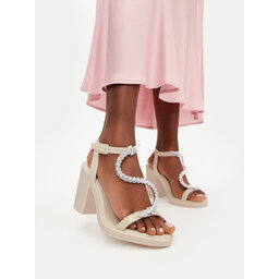 Melissa Sandalen Melissa Melissa Snake Block + Bo.Bo Ad 35775 Beige