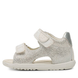Geox Sandály Geox B Sandal Macchia Gir B254WA007NFC0626 Off White/Silver