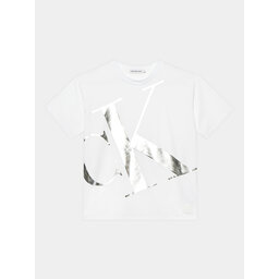 Calvin Klein Jeans Calvin Klein Jeans T-Shirt Blown-up IB0IB01976 Weiß Regular Fit
