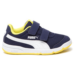 

Снікерcи Puma Stepfleex 2 Mesh V Ps 190703 05 Peacoat/Blazing Yellow/White, Cиній
