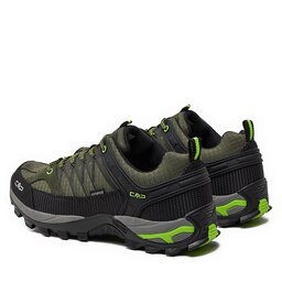 

Трекінгові черевики CMP Rigel Low Trekking Wp 3Q54457 Jungle-Yellow Fluo 22ER, Хакі