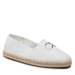 Calvin Klein Espadrillas Calvin Klein Espadrille W/Hdw HW0HW00740 Ck White YAF