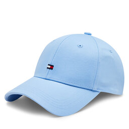 Tommy Hilfiger Czapka z daszkiem Tommy Hilfiger Essential Flag Cap AW0AW16360 Niebieski