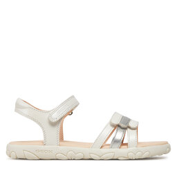 Geox Sandály Geox J Sandal Haiti Girl J458ZD 000NF C0459 D Bílá