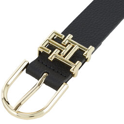 

Жіночий ремінь Tommy Hilfiger Th Lux 3.0 AW0AW15388 Black BDS, Чорний