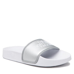 The North Face Шльопанці The North Face Base Camp Slide III NF0A5LVGKR21 Metallic Silver/Tnf White
