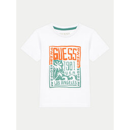 Guess Guess T-Shirt N5GI16 K8HM4 Weiß Regular Fit