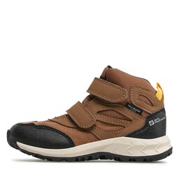 

Трекінгові черевики Jack Wolfskin Woodland Texapore Mid Vc K 4052591 Brown/Phantom, Коричневий