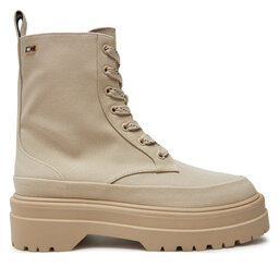 Tommy Hilfiger Μποτάκια Tommy Hilfiger FW0FW08200 Μπεζ