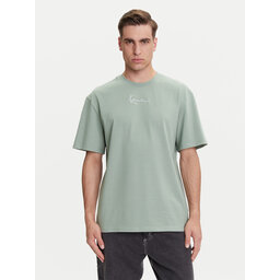 Karl Kani Karl Kani Marškinėliai Small Signature Essential PD00008142 Žalia Relaxed Fit