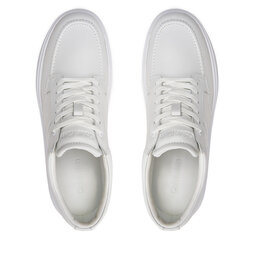 

Снікерcи Calvin Klein Low Top Lace Up Tailor HM0HM01379 Triple White 0K4, Білий