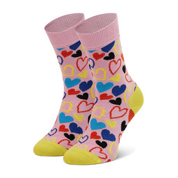 

Набір 2 пар високих дитячих шкарпеток Happy Socks, Рожевий