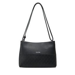 Calvin Klein Τσάντα Calvin Klein Ck Mixmedia Convertible Bag_Mono K60K613170 Μαύρο