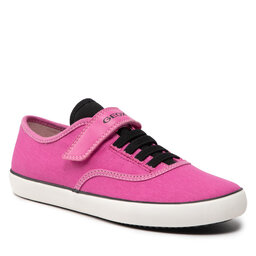 Geox Гуменки Geox J Gisli G. A J254NA 00010 C8062 D Fuchsia/Black