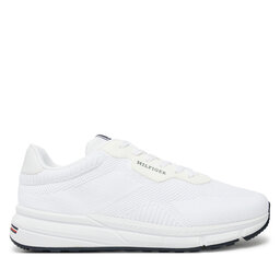 Tommy Hilfiger Sneakers Tommy Hilfiger Lightweight Rwb Knit FM0FM05423 Bianco