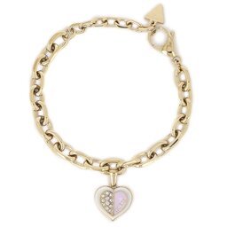 

Браслет Guess Lovely Guess JUBB03 034JW YGLC, Позолота жовтого кольору