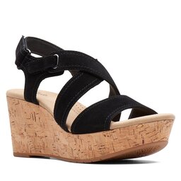 Clarks Sandále Clarks Rose Way 26171321 Black Sde