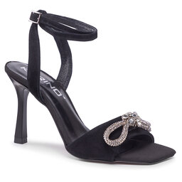 Karino Sandalen Karino 4314/003-P Czarny/Welur