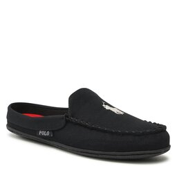 Polo Ralph Lauren Пантофи Polo Ralph Lauren Collins Mule RF104144 Black Pique/Red/White