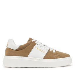 TWINSET Tenisice TWINSET 251GCJ01C Smeđa